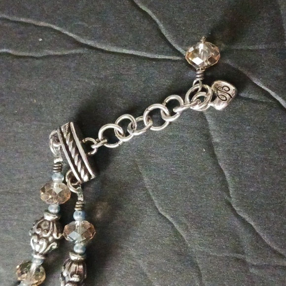 Brighton Utopia Mother of Pearl Double Strand Bracelet - Picture 5 of 7